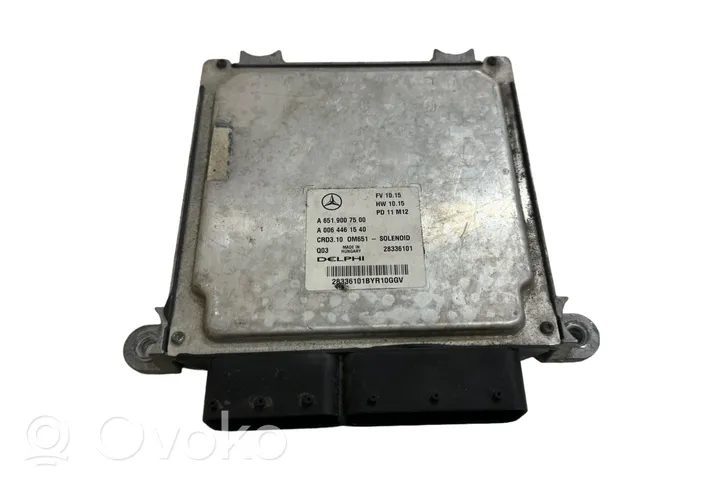 Mercedes-Benz E W212 Sterownik / Moduł ECU A6519007500