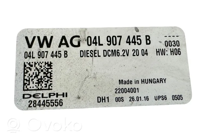 Volkswagen Golf VII Engine control unit/module 04L907445B