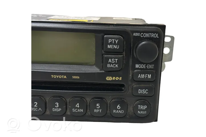 Toyota RAV 4 (XA20) Radio/CD/DVD/GPS-pääyksikkö 8612042061