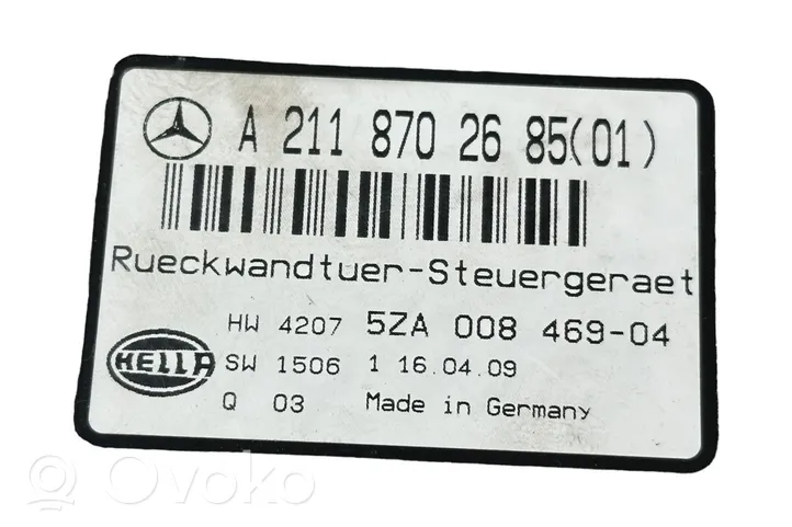 Mercedes-Benz E W211 Unité de commande / module de hayon A2118702685