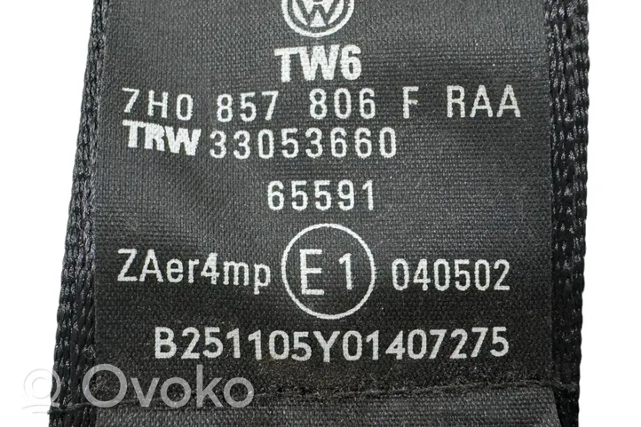 Volkswagen Transporter - Caravelle T5 Ceinture de sécurité avant 7H0857806F