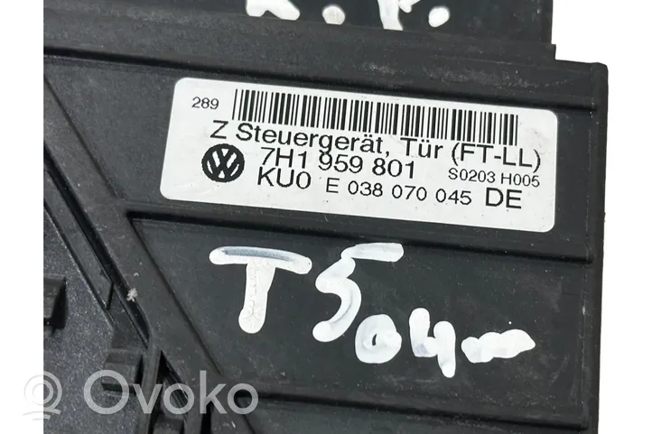 Volkswagen Transporter - Caravelle T5 Silniczek podnośnika szyby drzwi przednich 7H1959801