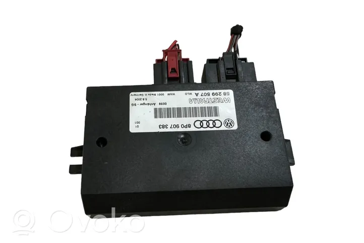 Audi A3 S3 8P Module de contrôle crochet de remorque 8P0907383