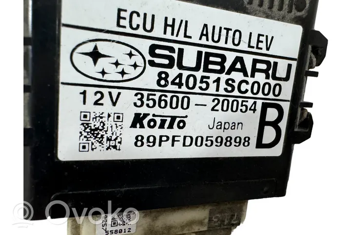 Subaru Forester SH Module d'éclairage LCM 84051SC000