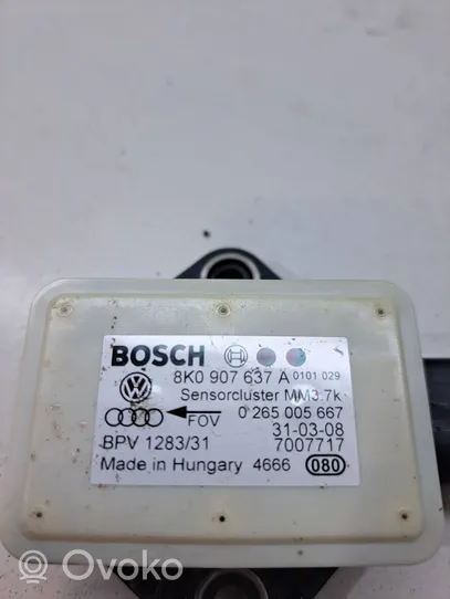 Audi A5 8T 8F Czujnik przyspieszenia ESP 8K0907637A