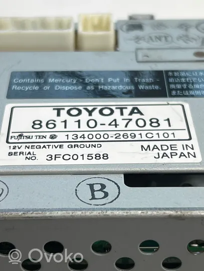 Toyota Prius (XW20) Monitor / wyświetlacz / ekran 8611047081