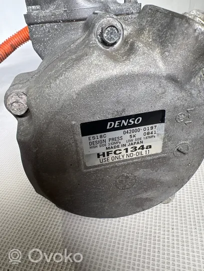 Toyota Prius (XW20) Compressore aria condizionata (A/C) (pompa) 0420000197