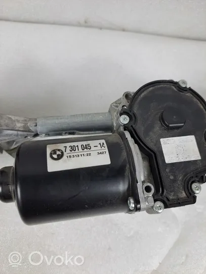 BMW 2 F45 Mechanizm i silniczek wycieraczek szyby przedniej / czołowej 7301045