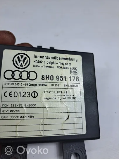 Audi A4 S4 B7 8E 8H Centralina/modulo allarme 8H0951178