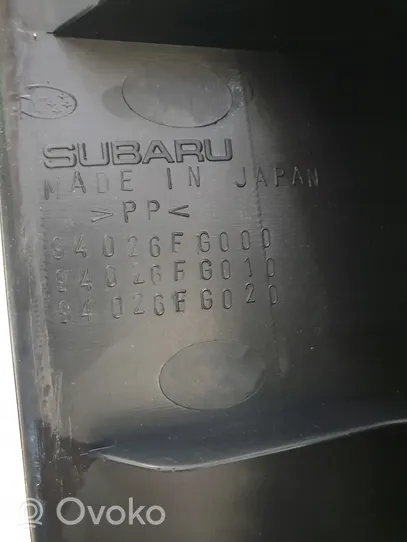 Subaru Impreza III Rivestimento di protezione sottoporta del bagagliaio/baule 94026FG000