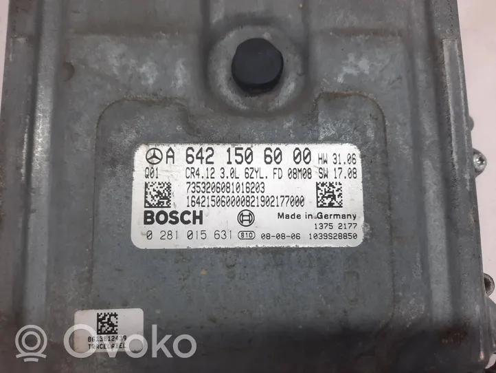 Mercedes-Benz ML W164 Sterownik / Moduł ECU A6421506000