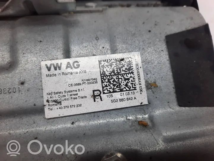 Volkswagen Golf VII Poduszka powietrzna Airbag pasażera 5G2880842A