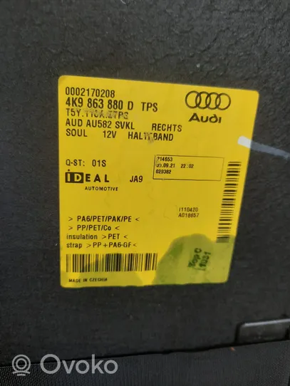 Audi A6 S6 C8 4K Takaluukun alaosan verhoilusarja 4K9863880D