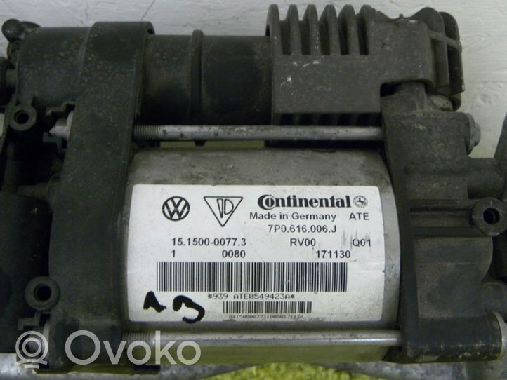 Volkswagen Touareg II Compressore/pompa sospensioni pneumatiche 7p0616006j