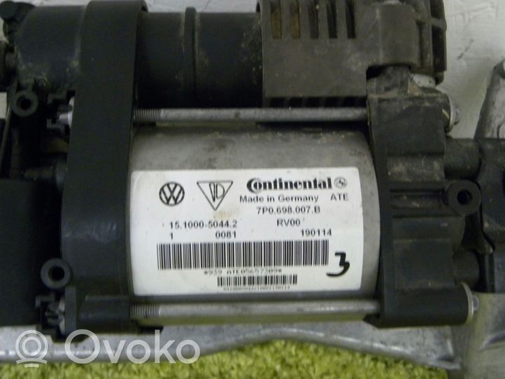 Volkswagen Touareg II Pneumatinės (oro) pakabos kompresorius 7p0616006b