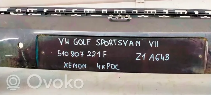 Volkswagen Golf Sportsvan Paraurti anteriore 510807221F