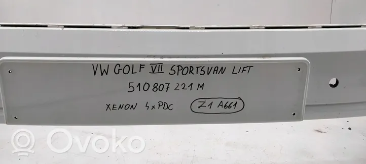 Volkswagen Golf Sportsvan Pare-choc avant 510807221M