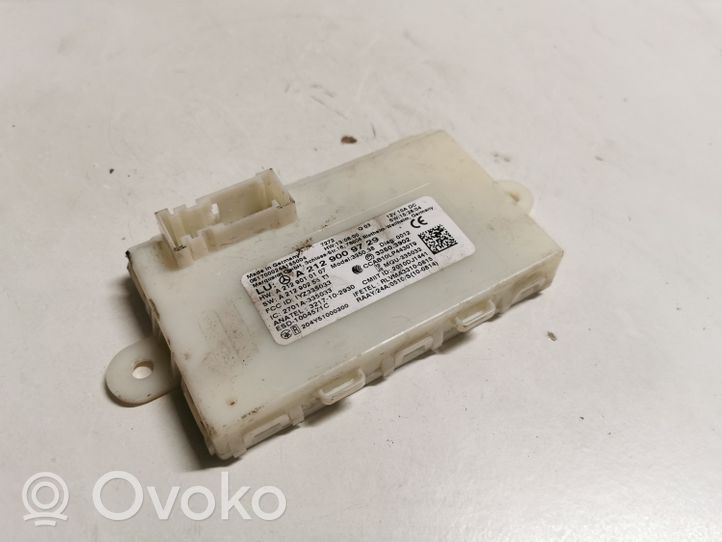 Mercedes-Benz GLE (W166 - C292) Module de contrôle sans clé Go A2129009729