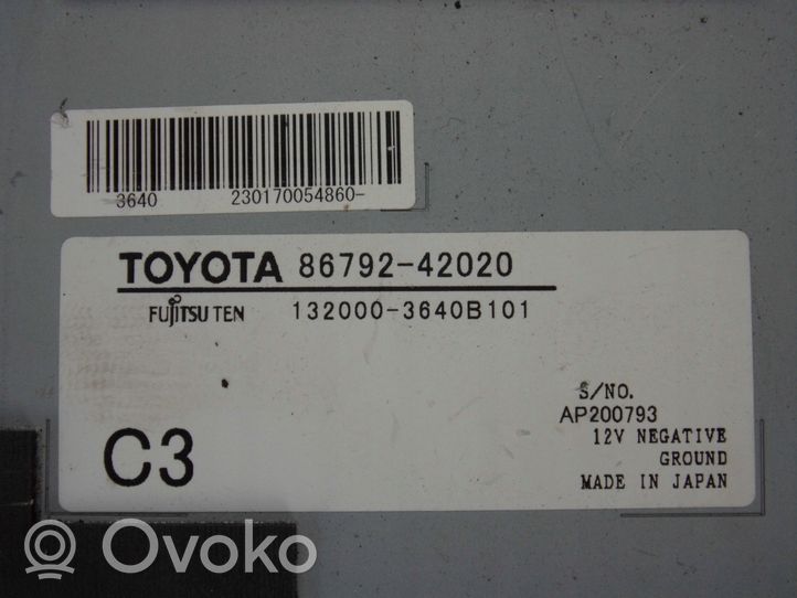 Toyota RAV 4 (XA50) Parkavimo (PDC) daviklių valdymo blokas 8679242020