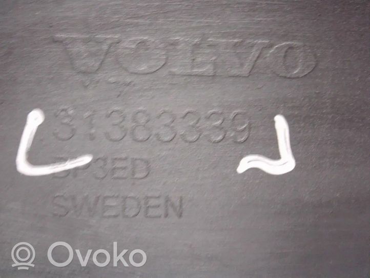 Volvo V90 Cross Country Spoiler Lippe Stoßstange Stoßfänger hinten 31383339