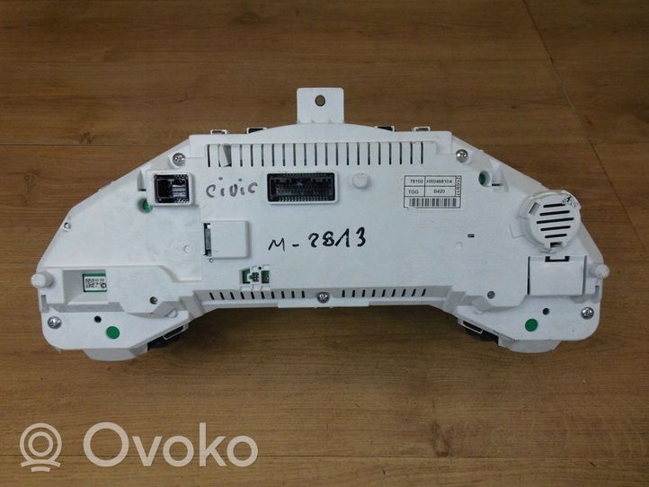 Honda Civic X Tachimetro (quadro strumenti) 78100TGGB420