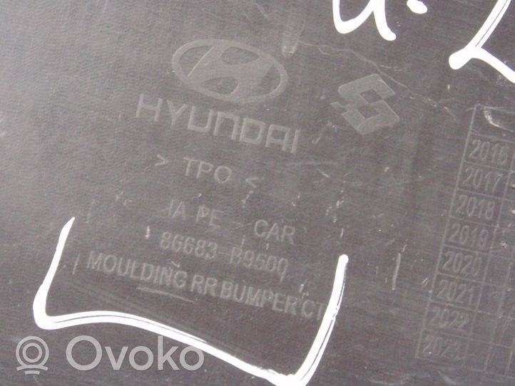 Hyundai i10 Moulure inférieure de pare-chocs arrière 86683B9500