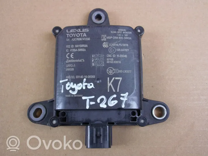 Toyota Yaris XP210 Katvealueen hallinnan moduuli 88162K0010