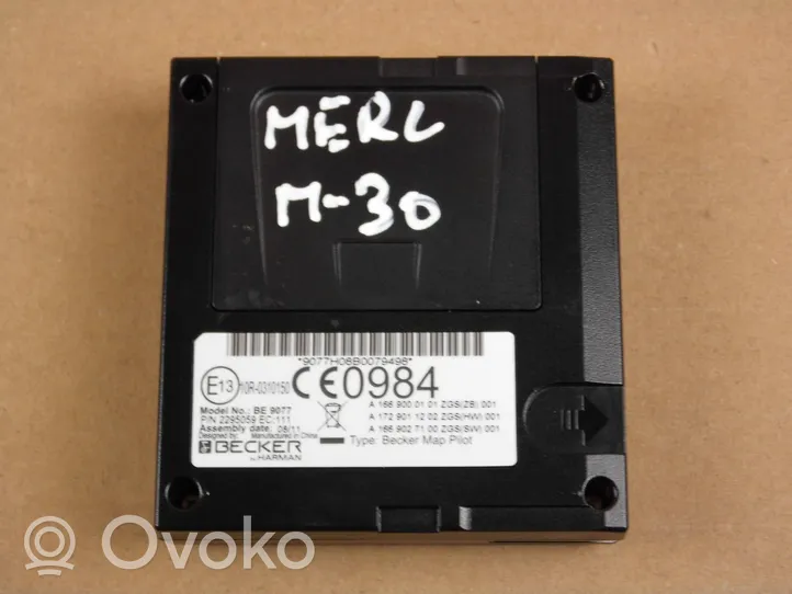 Mercedes-Benz ML W166 Unité / module navigation GPS A1669000101