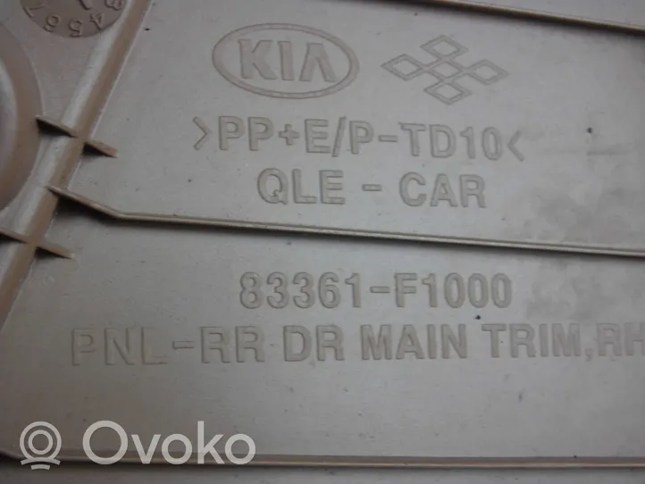 KIA Sportage Panneau de garniture latérale arrière de coupé 83361F1000