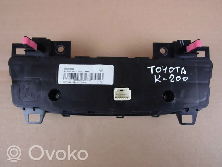 Toyota Avensis T270 Panel klimatyzacji 5590005620