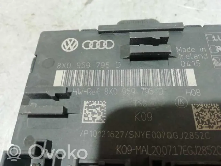 Audi A1 Komforto modulis 8X0959795D