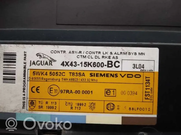Jaguar X-Type Homelink control unit 4X4315K600BC