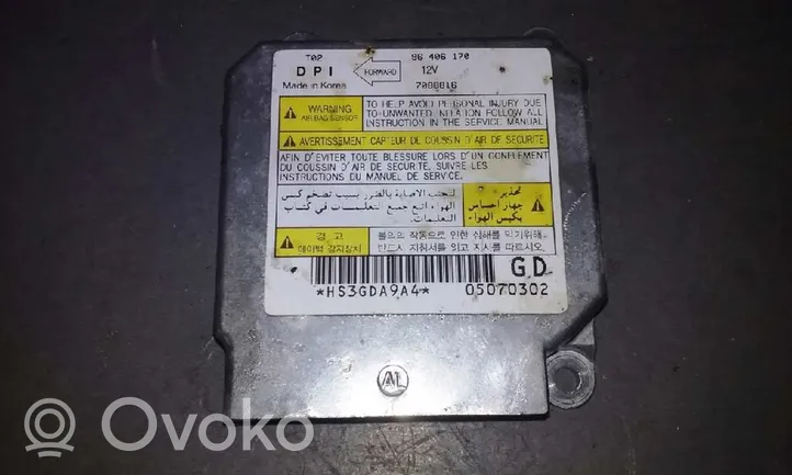 Daewoo Kalos Module de contrôle airbag 96406170