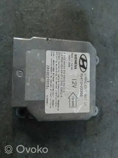 Hyundai Accent Airbag control unit/module 9591025200