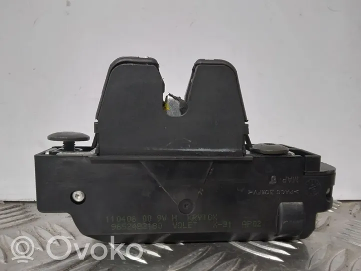 Citroen C5 Zamek klapy tylnej bagażnika 9652483180