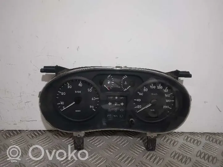 Renault Kangoo I Spidometrs (instrumentu panelī) P8200176654