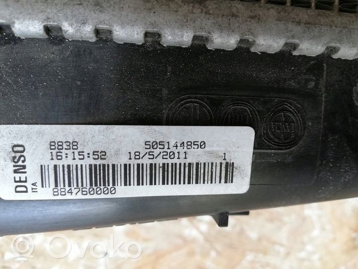 Alfa Romeo Giulietta Coolant radiator 505144850