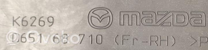 Mazda 2 Copertura del rivestimento del sottoporta anteriore D65168710