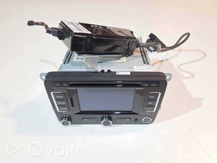 Skoda Superb B6 (3T) Radio/CD/DVD/GPS-pääyksikkö 3T0035192R