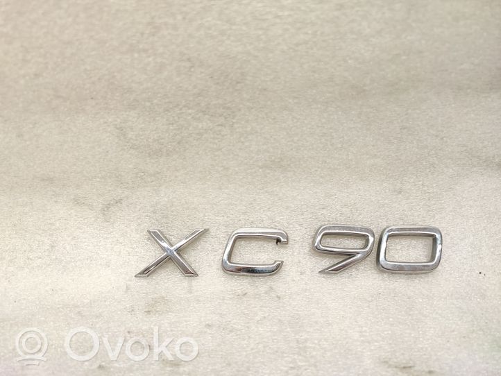 Volvo XC90 Emblemat / Znaczek tylny / Litery modelu 