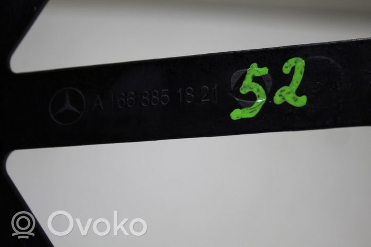 Mercedes-Benz GLE (W166 - C292) Staffa di rinforzo montaggio del paraurti posteriore A1668851821