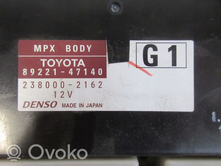Toyota Prius (XW30) Inne komputery / moduły / sterowniki 8922147140