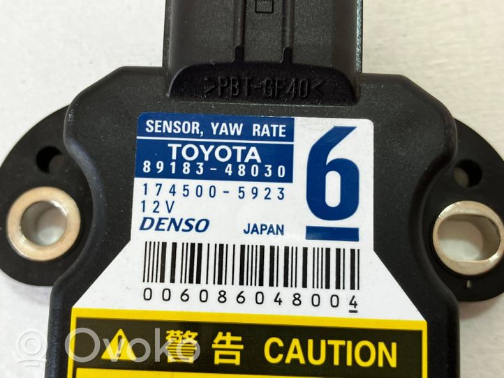 Toyota Prius (XW30) ESP Drehratensensor Querbeschleunigungssensor 8918348030