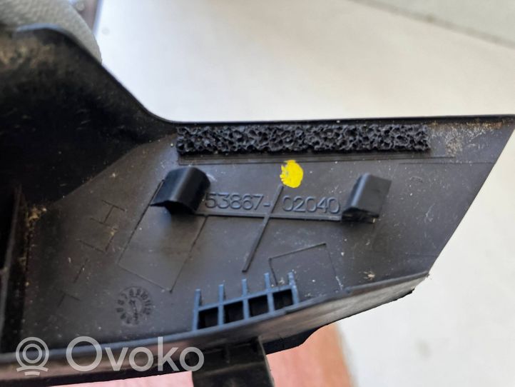 Toyota Auris E180 Priekinio stiklo apdaila 5386702040