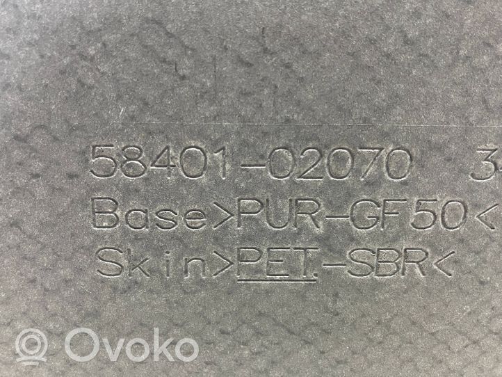 Toyota Auris E180 Tappetino di rivestimento del bagagliaio/baule 5840102070