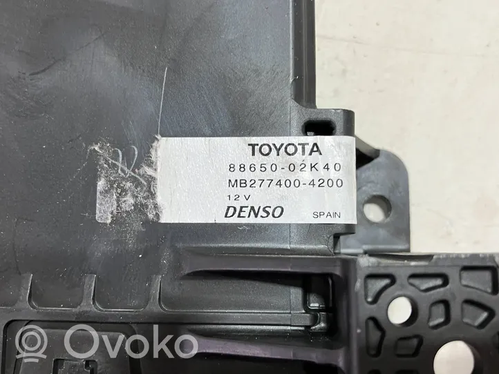 Toyota Auris E180 Ilmastoinnin ohjainlaite 8865002K40