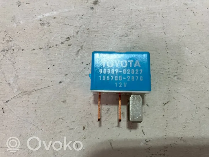 Toyota Auris E180 Other relay 9098702027