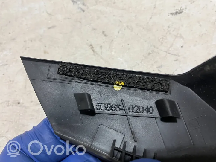 Toyota Auris E180 Listwa szyby czołowej / przedniej 5386602040