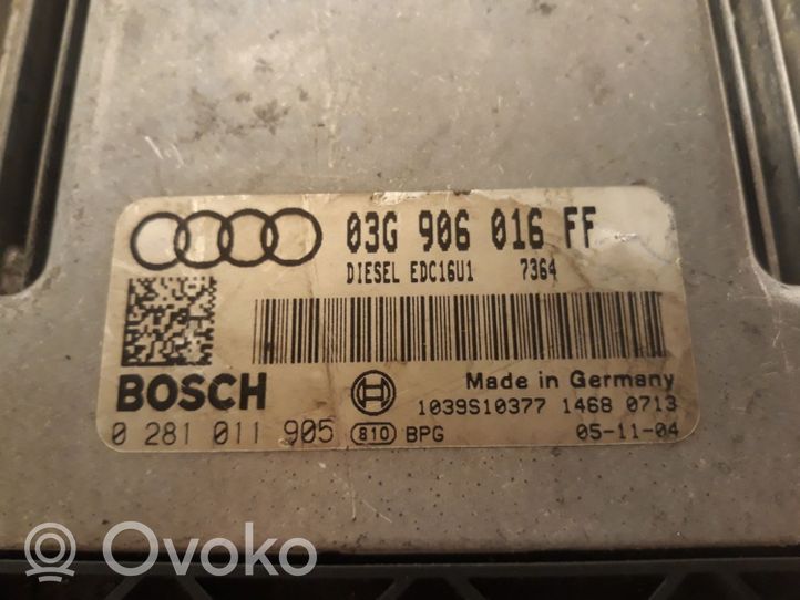 Audi A3 S3 8P Sterownik / Moduł ECU 03G906016FF