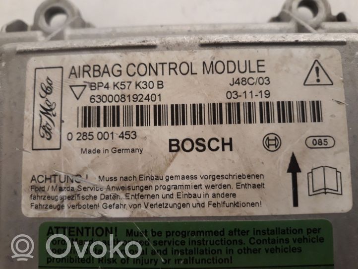 Mazda 3 I Centralina/modulo airbag BP4K57K30B